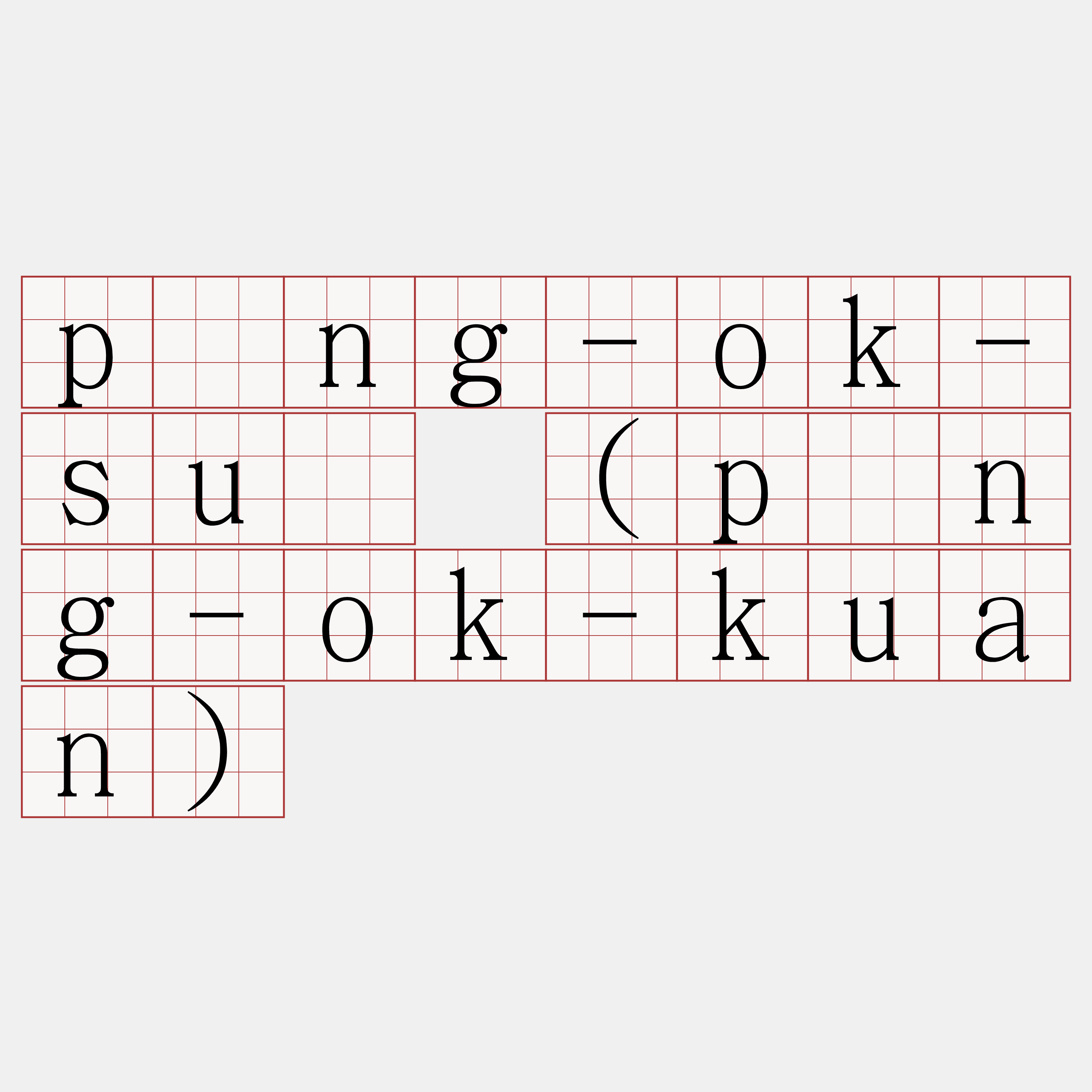 pâng-ok-suè (pâng-ok-kuan)